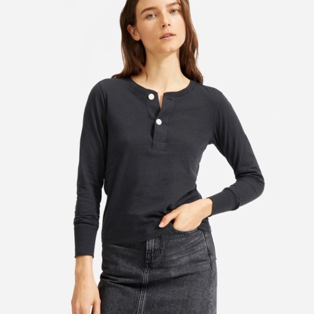 Everlane Recycled Cotton Henley